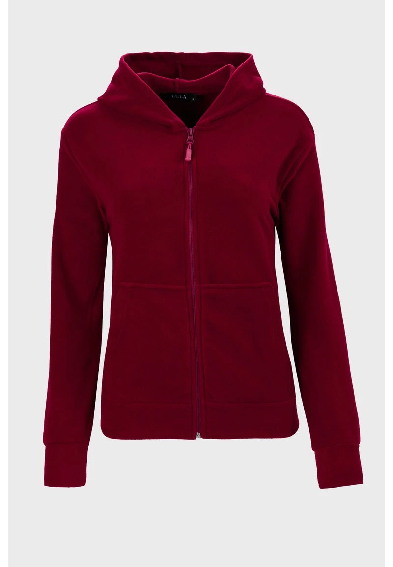 LELA REGULAR FIT - Sudadera Con Cremallera - Bordeaux , Mujer 1 LELA REGULAR FIT - Sudadera Con Cremallera - Bordeaux , Mujer