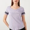 LELA Camiseta Estampada - Lilac , Mujer