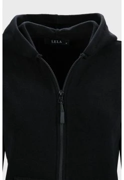 LELA REGULAR FIT - Sudadera Con Cremallera - Black , Mujer -LELA Tienda 86a6b9ee9e8d44c094efca471eb4658d