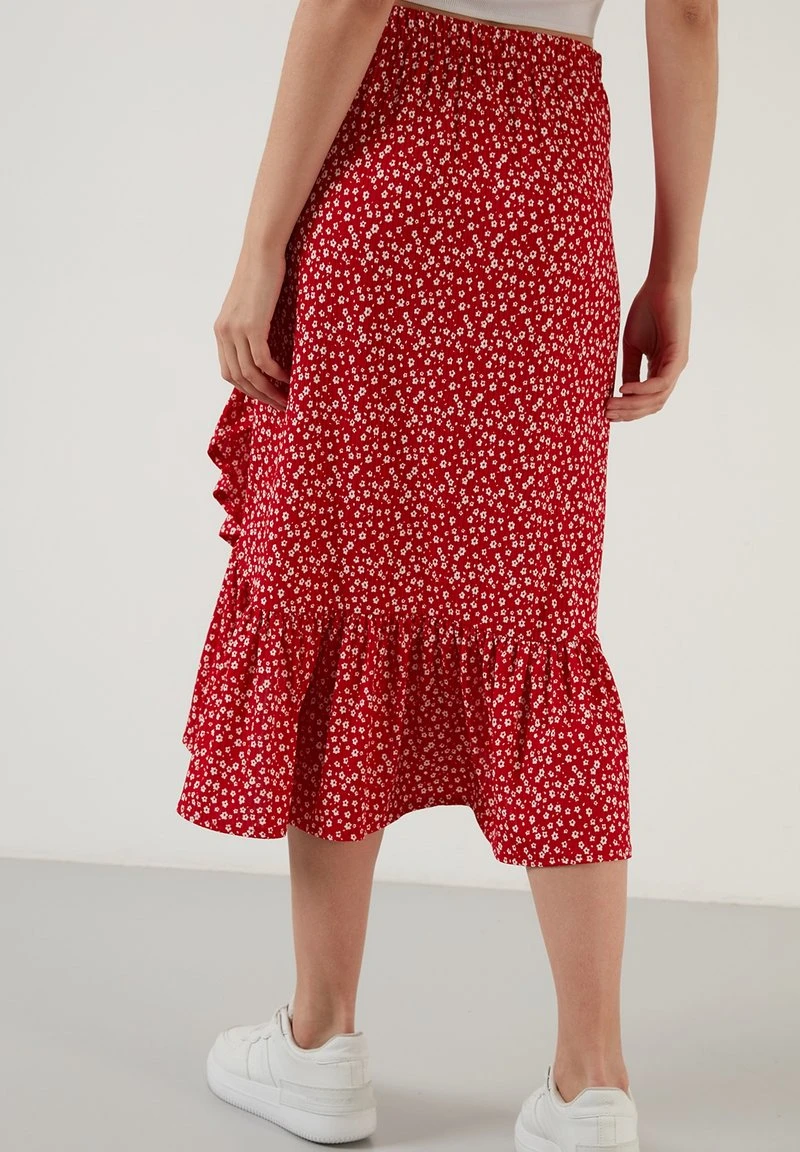 LELA REGULAR FIT - Falda Acampanada - Red, Mujer 3 LELA REGULAR FIT - Falda Acampanada - Red, Mujer - Imagen 3