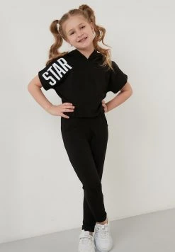 LELA REGULAR FIT - Chándal - Black, Niños -LELA Tienda 880409a6475045b9a75b78b459667ad9