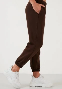 LELA Pantalones Deportivos - Dark Brown Color , Mujer -LELA Tienda 8a8f2e6538dd440382a30ef4fde655f4