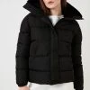 LELA HIGH COLLAR INFLATABLE - Chaqueta De Invierno - Black, Mujer