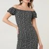 LELA Vestido De Tubo - Black, Mujer