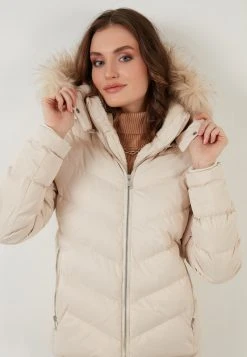 LELA Chaqueta De Invierno - Ecru , Mujer -LELA Tienda 8e7bc4e81c5c4e6b8b8e8a624b04a3f2