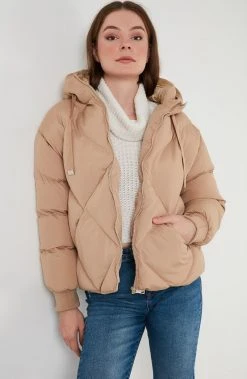 LELA Chaqueta De Invierno - Stone Colored , Mujer -LELA Tienda 9024572d73cb4d5db1bfda3f4a48593b