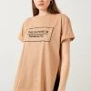 LELA OVERSIZED - Camiseta Estampada - Snuff Coloured , Mujer