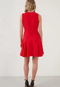 LELA Vestido Informal - Red , Mujer 8 LELA Vestido Informal - Red , Mujer -LELA Tienda 912b106e2d65426ba5cb87f7d83ea665