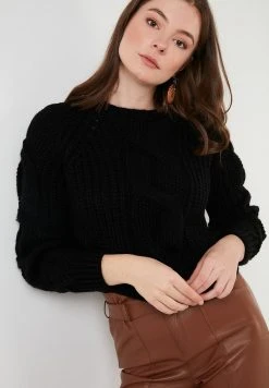 LELA CREW NECK JUMPER 4615106 - Jersey De Punto - Black , Mujer 5 LELA CREW NECK JUMPER 4615106 - Jersey De Punto - Black , Mujer -LELA Tienda 93d91f1ef17a4e2b81a62c743e0e5a2b