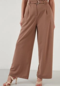 LELA Pantalones - Camel , Mujer