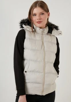 LELA Chaleco - Stone Colored , Mujer