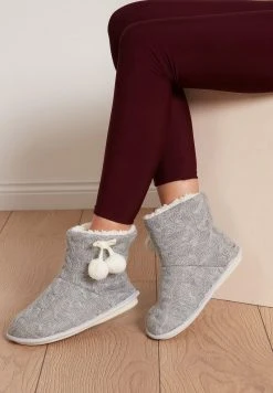 LELA Pantuflas - Grey , Mujer