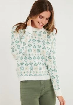 LELA Jersey De Punto - Ecru , Mujer -LELA Tienda 9cc0e8afddfd475bb69fbc434c47f9be