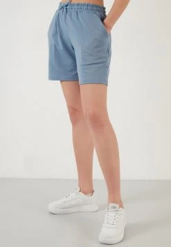 LELA CROP - Shorts - Baby Blue , Mujer -LELA Tienda 9dfbf7afb2084d508a4e932d71d62617