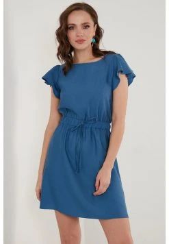 LELA Vestido Informal - Indigo , Mujer