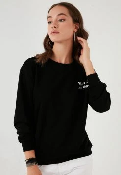 LELA Sudadera - Black, Mujer -LELA Tienda 9f85860a56014720b9221d452b43efe6