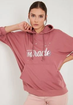 LELA Jersey Con Capucha - Dusty Rose Color , Mujer -LELA Tienda a0294c8c4415498487ddbcec7445110f