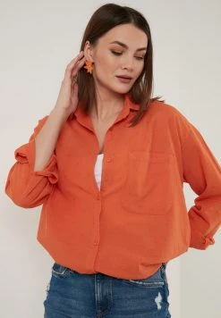 LELA Camisa - Orange Color, Mujer -LELA Tienda a2668dba86b147aba3b358062fb94d6b