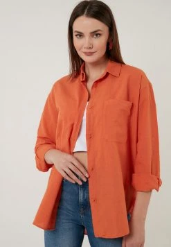 LELA Camisa - Orange Color, Mujer