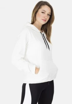 LELA Jersey Con Capucha - Ecru , Mujer -LELA Tienda a3a2e515596149b88e469afcdd5217ee