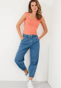 LELA Top - Light Orange , Mujer 7 LELA Top - Light Orange , Mujer -LELA Tienda a491ffb13f824647ad69f025b5473a49