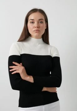 LELA Jersey De Punto - Ecru-black, Mujer -LELA Tienda a56e5eed40ef435d9d96f583dcfae2b6