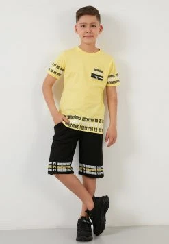 LELA SET - Shorts - Yellow, Niños