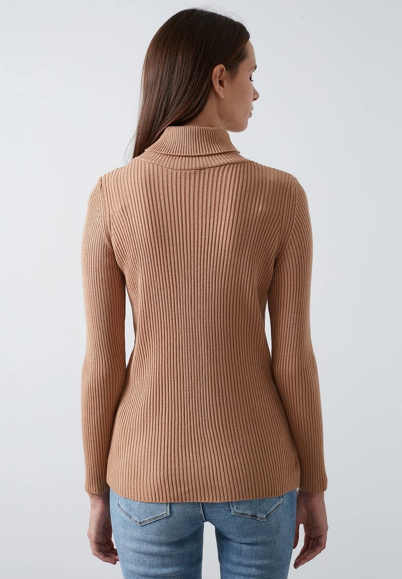 LELA Jersey De Punto - Camel , Mujer 2 LELA Jersey De Punto - Camel , Mujer - Imagen 2