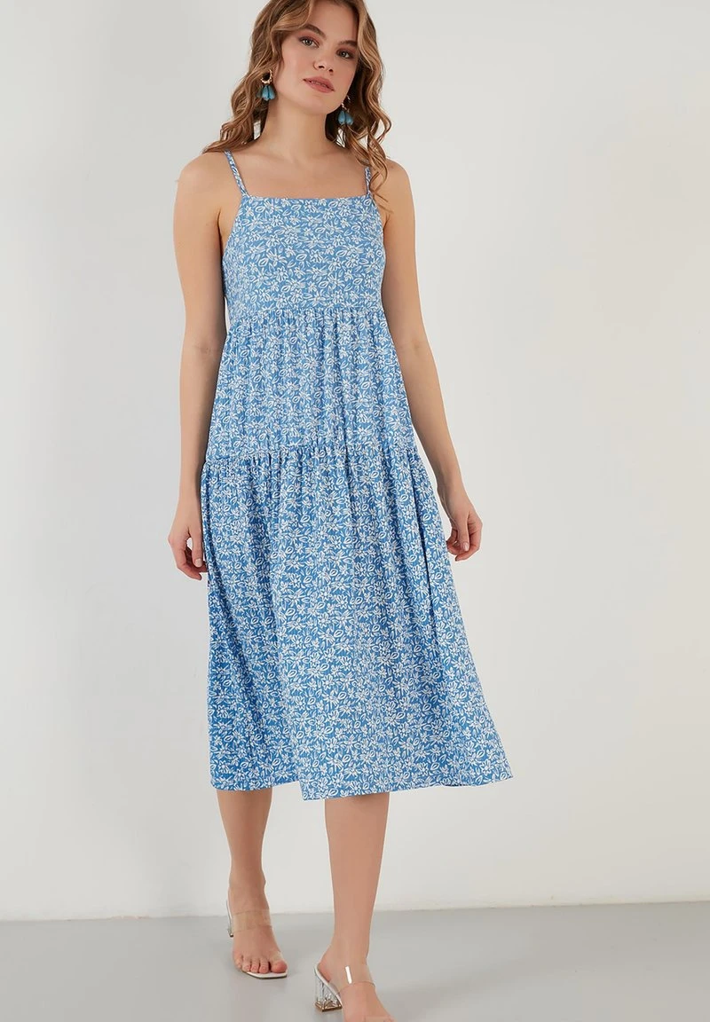 LELA LONG - Vestido Ligero - Baby Blue , Mujer 2 LELA LONG - Vestido Ligero - Baby Blue , Mujer - Imagen 2