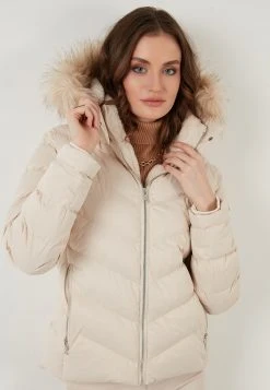 LELA Chaqueta De Invierno - Ecru , Mujer