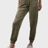 LELA Pantalones Deportivos - Khaki , Mujer