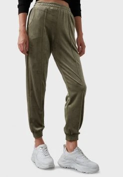 LELA Pantalones Deportivos - Khaki , Mujer -LELA Tienda ab3216b351c5435399e1f3a5648dcd4f