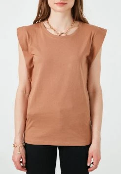 LELA Camiseta Básica - Snuff Coloured, Mujer