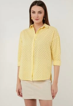 LELA Camisa - Yellow , Mujer
