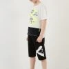 LELA REGULAR FIT T-SHIRT AND SHORTS - Shorts - White, Niños