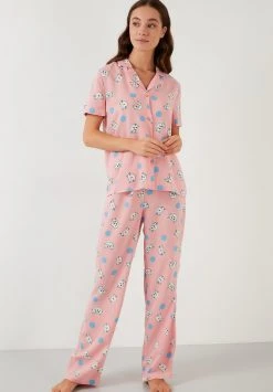 LELA SET - Pijama - Pink , Mujer