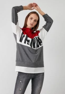 LELA Jersey Con Capucha - Red/black , Mujer