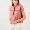 LELA Jersey Con Capucha - Dusty Rose Color , Mujer