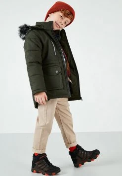 LELA Chaqueta De Invierno - Khaki, Niños -LELA Tienda b07febf5bc3a4490819ea89e56999fa2