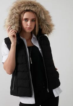 LELA GIA - Chaleco - Black, Mujer -LELA Tienda b3ee0efefe9d487d8f20e3be2b11ebaa