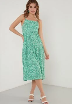 LELA LONG - Vestido Ligero - Benetton Color , Mujer -LELA Tienda b46fffb565f049f0ad65fb9c3f1bae8a