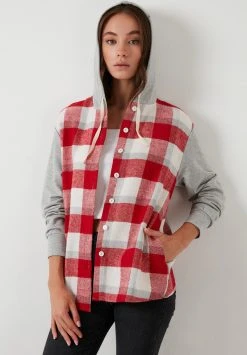 LELA Camisa - Red, Mujer