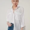 LELA REGULAR FIT - Camisa - White , Mujer
