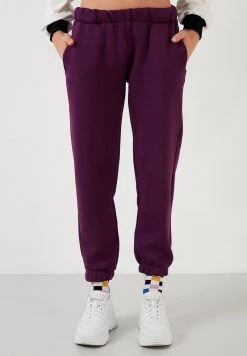 LELA Pantalones Deportivos - Purple , Mujer