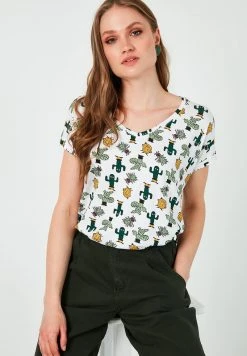 LELA Camiseta Estampada - Green , Mujer -LELA Tienda b99343473c9745b58a8ab316349d3186