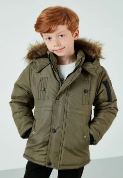 LELA Chaqueta De Invierno - Khaki , Niños -LELA Tienda b9f2d79cae1244a8b60a1cc24ec37f7a