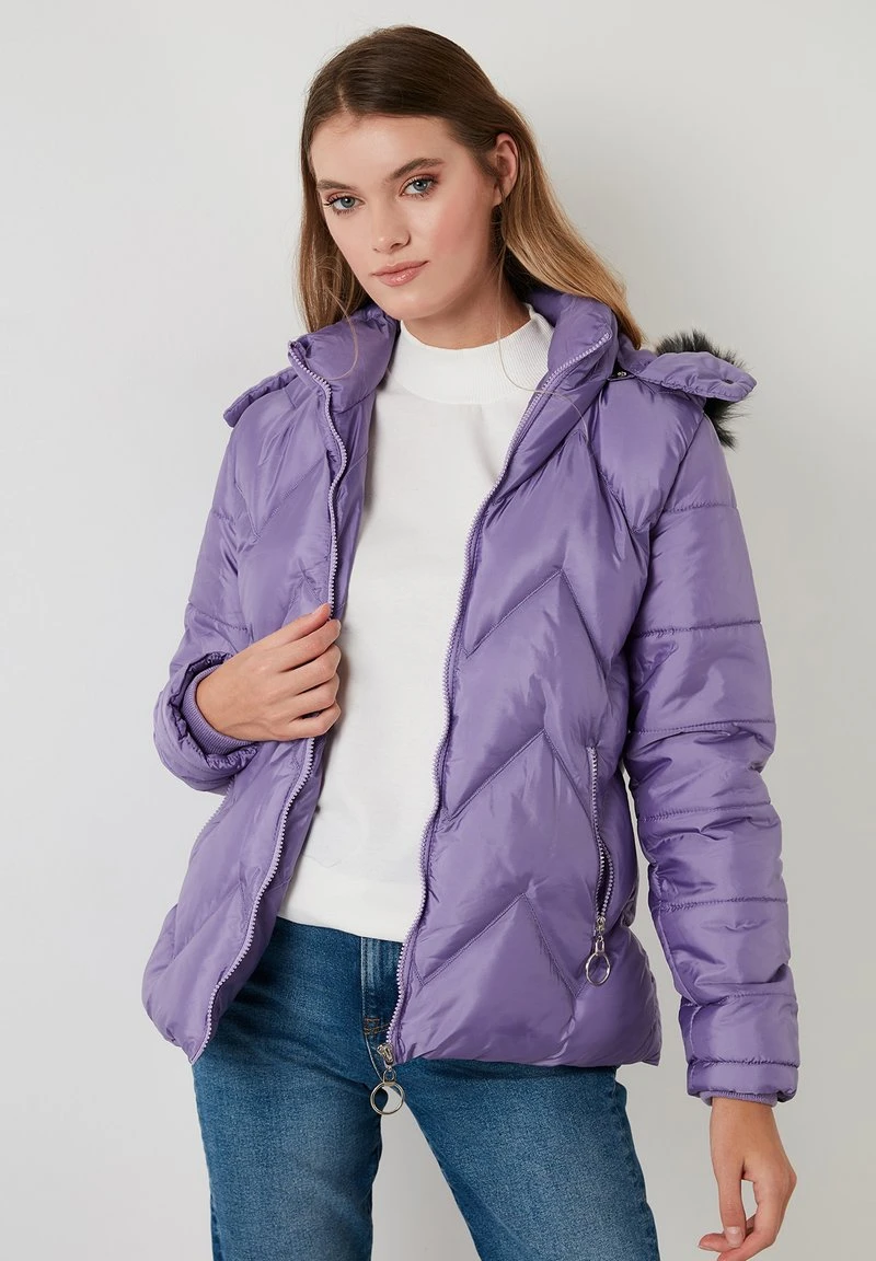 LELA Chaqueta De Entretiempo - Lilac, Mujer 4 LELA Chaqueta De Entretiempo - Lilac, Mujer - Imagen 4