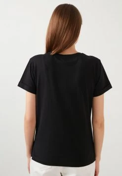 LELA Camiseta Estampada - Black , Mujer 6 LELA Camiseta Estampada - Black , Mujer -LELA Tienda bab619612eb44f90b527194e3f885843