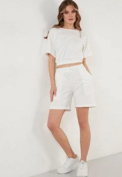 LELA CROP - Shorts - Ecru , Mujer 10 LELA CROP - Shorts - Ecru , Mujer -LELA Tienda bb793dc4beeb430d84310b8ae9a48f89