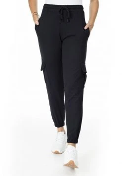 LELA Pantalones Deportivos - Black , Mujer